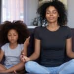 Yoga relaxation class for White Glove Health Pros