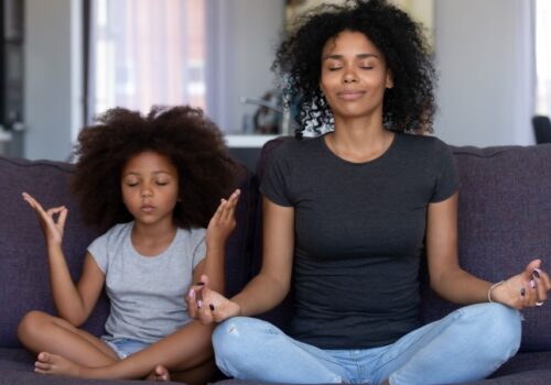 Yoga with White Glove